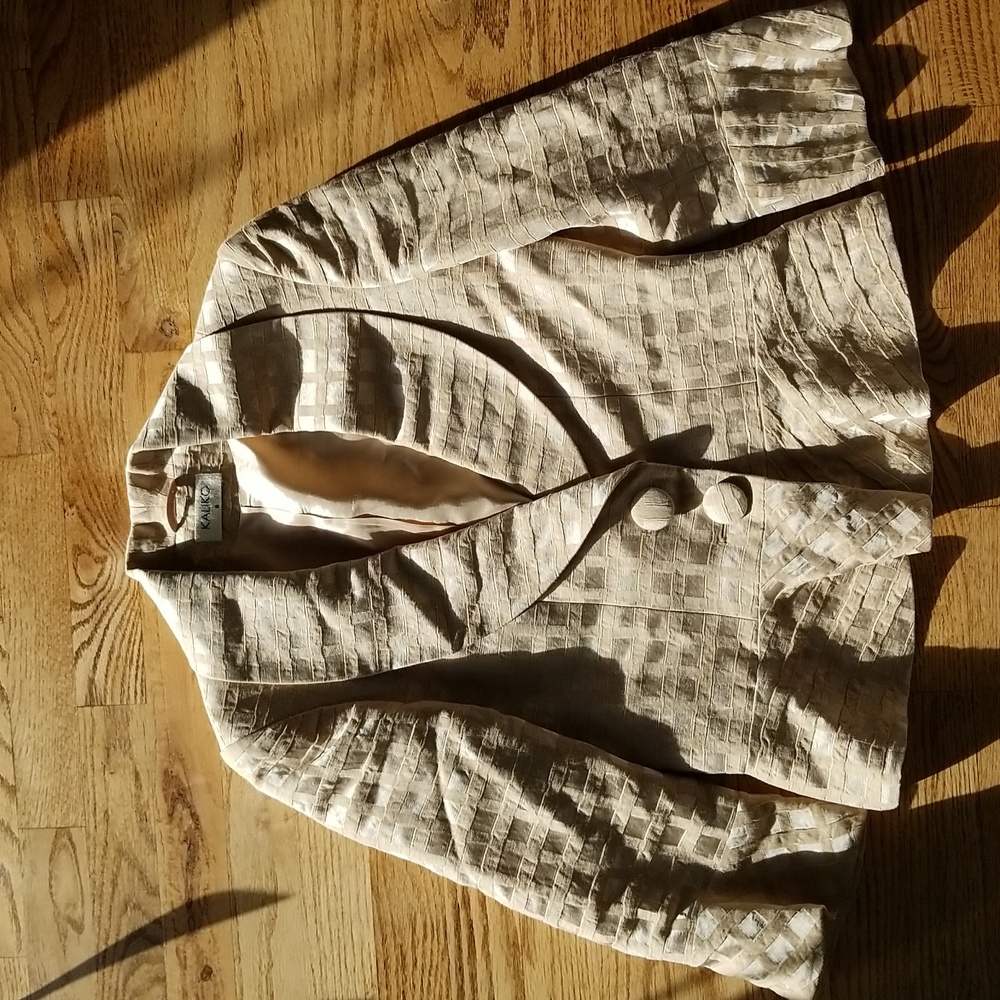 (8) Kaliko Checkered Office Workwear Formal Evening Classic Feminine Resortwear